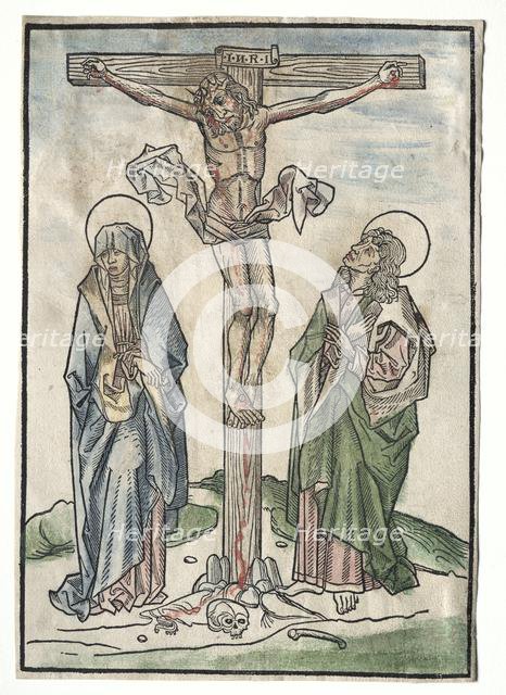 Christ on the Cross, 1400s. Creator: Unknown.