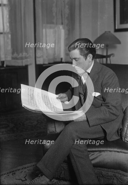 Oscar Seagle, 1917. Creator: Bain News Service.