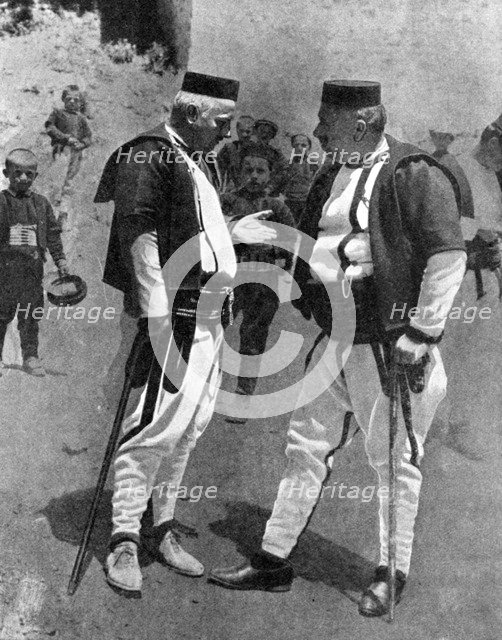 Serbian peasants, 1936. Artist: Unknown