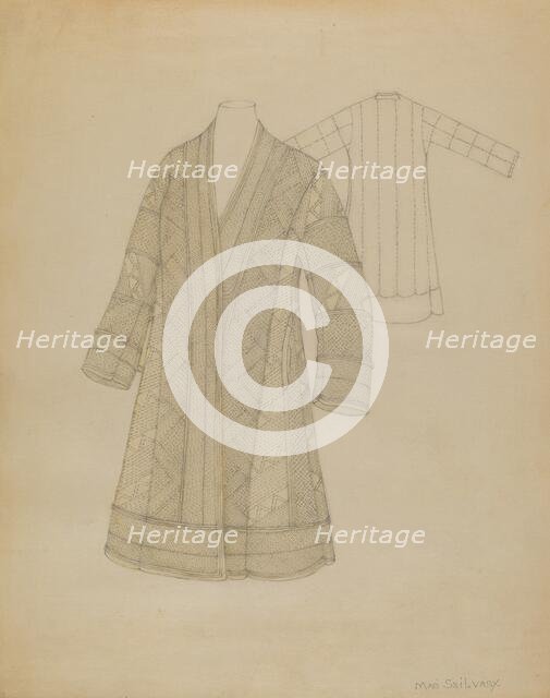 Coat, 1935/1942. Creator: Mae Szilvasy.
