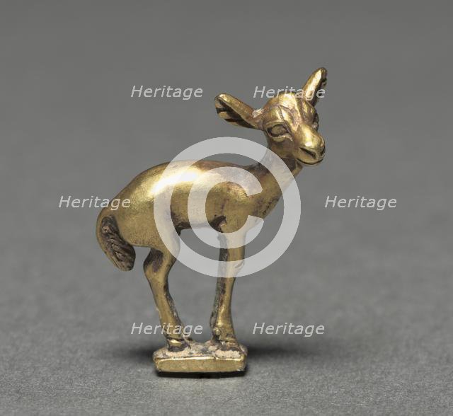 Elk Fawn Finial, 400-200 BC. Creator: Unknown.
