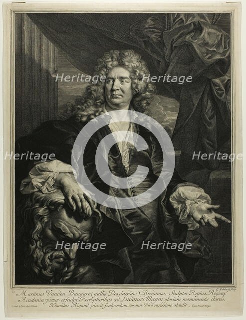 Martin Vanden Bogaert Desjardins, 1698. Creator: Gerard Edelinck.
