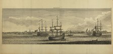 View of Arkhangelsk, ca 1770. Artist: Anonymous  