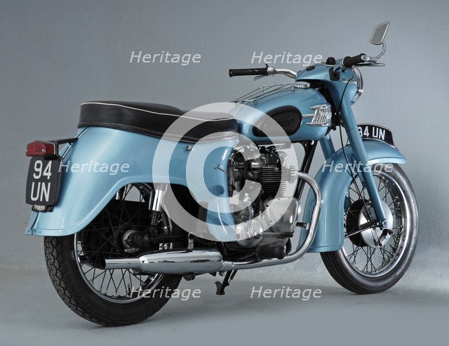 1962 Triumph 3TA. Artist: Unknown.