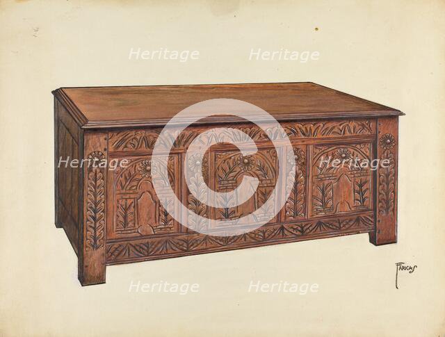 Chest, c. 1937. Creator: Paul Farkas.