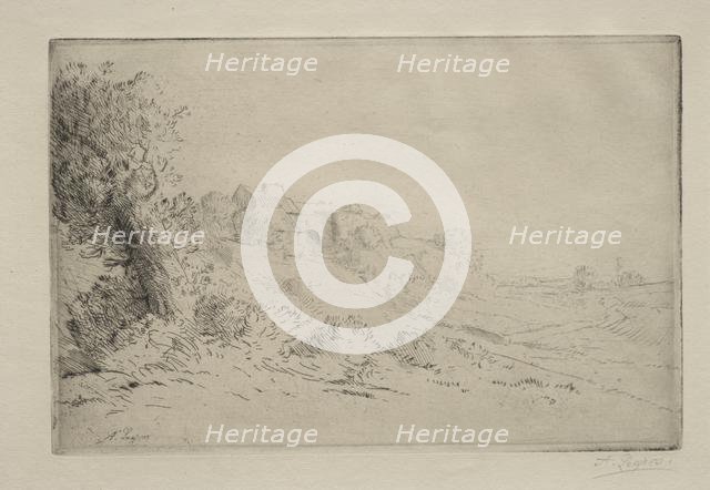 My Farm. Creator: Alphonse Legros (French, 1837-1911).