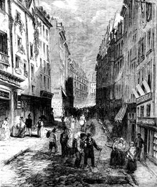 Paris Demolitions - the Rue de la Montagne Sainte Genevieve, 1858. Creator: Unknown.