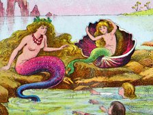 'The mermaids', c1905. Artist: Unknown.
