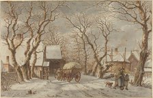 Winter Scene, 1790. Creator: Jacob Cats.