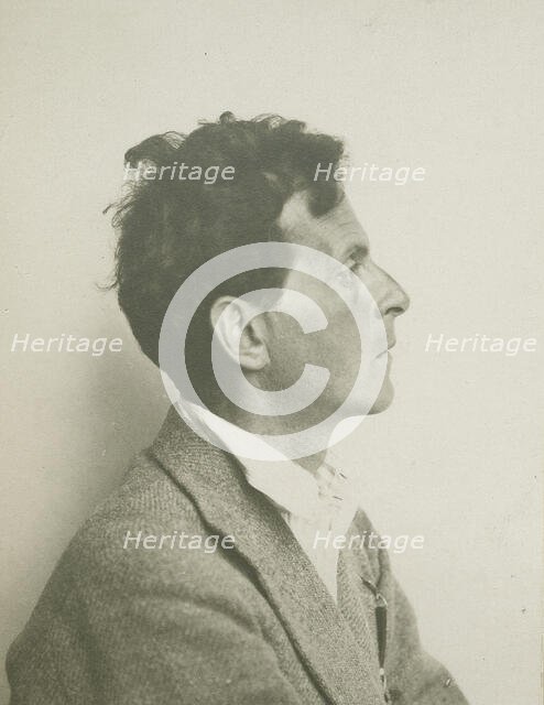 Portrait of Ludwig Wittgenstein (1889-1951), c1930. Creator: Nähr, Moritz (1859-1945).