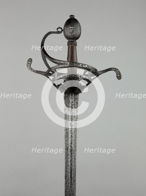 Rapier, England, c. 1630. Creator: Unknown.