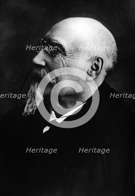 José Echegaray, (Madrid, 1832-1916), Spanish playwright, writer, engineer and mathematician, Nobe…