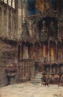 'Chapel of Henry VII, Westminster Abbey', c1907. Creator: William Walcot.