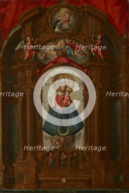 Our Lady of Salamanca, 18th century. Creator: Unknown.