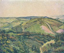 'View from the Hill, Fishpond', c1913. Artist: Lucien Pissaro.