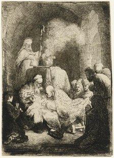 The Circumcision: small plate, 1630. Creator: Rembrandt Harmensz van Rijn.
