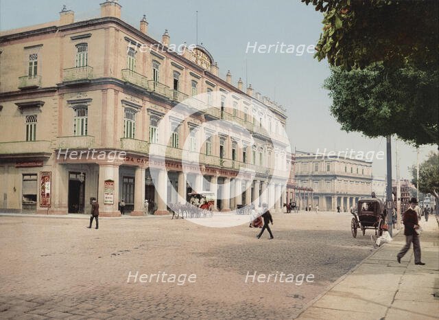 Gran Hotel Inglaterra, Habana, c1900. Creator: William H. Jackson.
