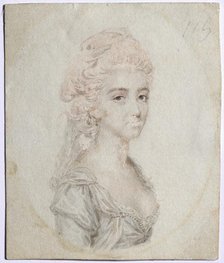 Portrait of a Woman, c. 1776. Creator: John I Smart (British, 1741-1811).