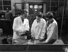 Training apprentices, Globe & Simpson auto electrical workshop, Nottingham, Nottinghamshire, 1961. Artist: Michael Walters