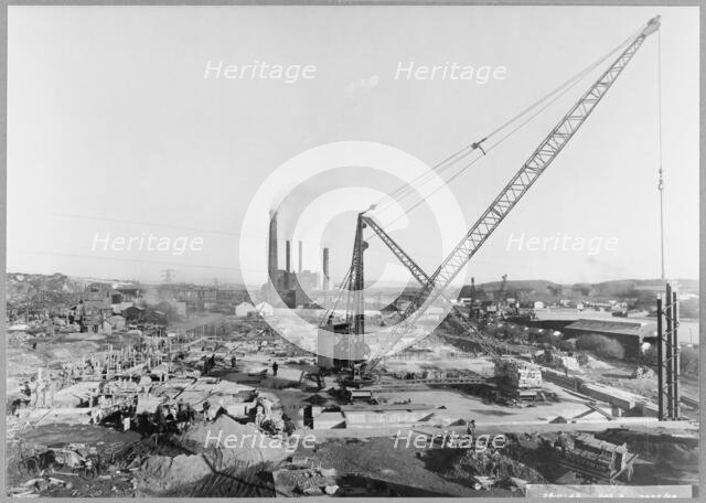 Plymouth 'B' Power Station, City of Plymouth, 26/11/1950. Creator: John Laing plc.