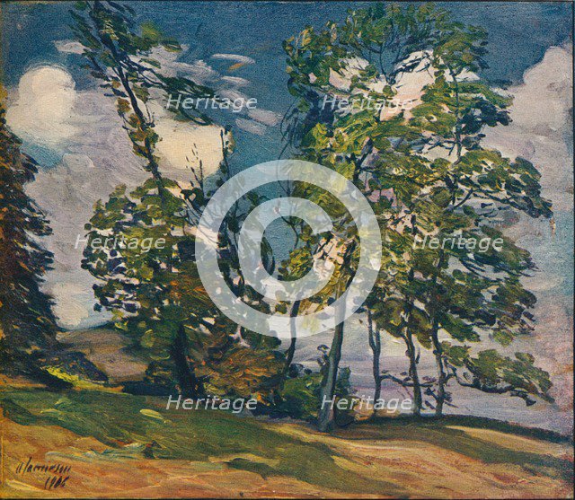 'A Windy Day', c1906. Artist: Alexander Jamieson.