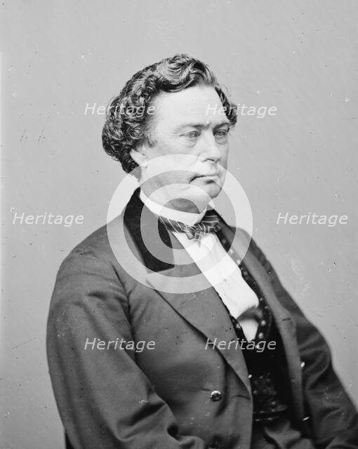 Richard Yates of Illinois, between 1855 and 1865. Creator: Unknown.