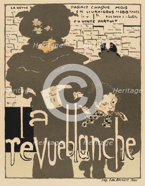 Masters of the Poster: Pl. 38, La Revue Blanche , 1894. Creator: Pierre Bonnard (French, 1867-1947); Ancourt, Paris.