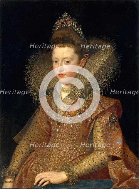 Margherita Gonzaga (1591-1632), Princess of Mantua. Creator: Frans Pourbus the Younger.