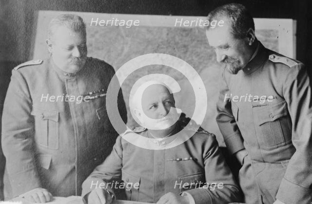 Alfieri, Morane, Dall'Olio, between c1915 and 1918. Creator: Bain News Service.