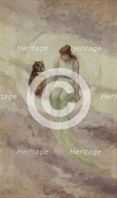 The Witch's Daughter, 1881. Creator: Frederick Stuart Church.