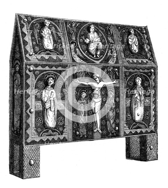Shrine, 12th century, (1870). Artist: Unknown