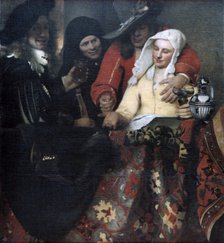 'The Procuress', 1656. Artist: Jan Vermeer