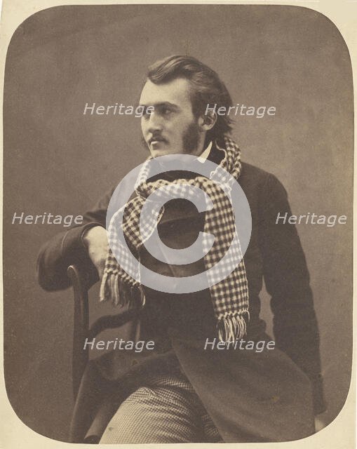 Portrait of Gustave Doré, 1856-1858. Creator: Nadar, Gaspard-Félix (1820-1910).