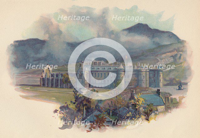 'Holyrood Palace', c1890. Artist: Charles Wilkinson.