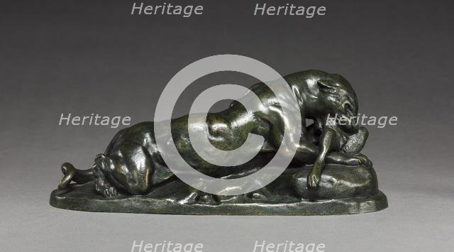 Jaguar, c. 1850. Creator: Antoine-Louis Barye (French, 1796-1875).