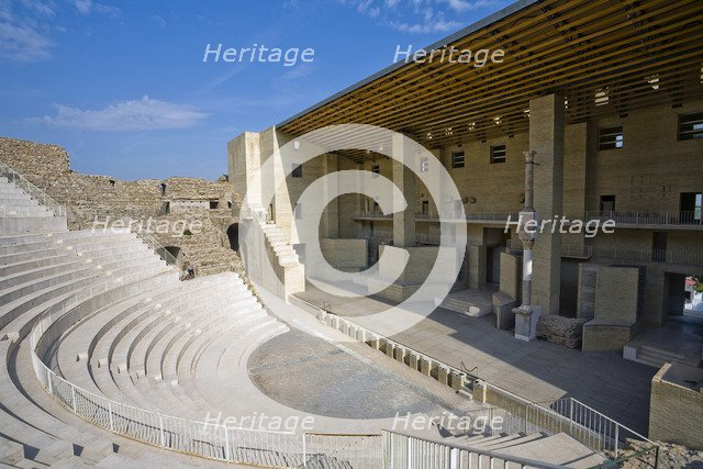 Roman theatre, Sagunto, Spain, 2007. Artist: Samuel Magal