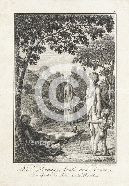 Illustration from Becker's 'Pocketbook', 1796. Creator: Daniel Nikolaus Chodowiecki.