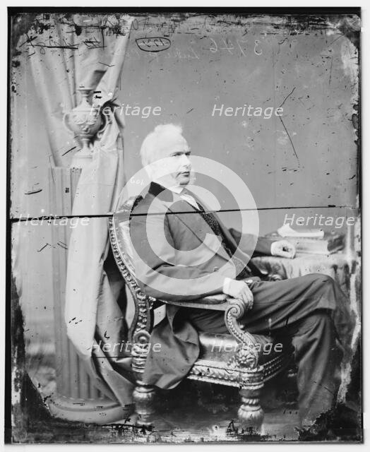 Luke Potter Poland of Vermont, between 1860 and 1875. Creator: Unknown.