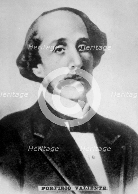 Porfirio Valiente de las Cuevas (1807-1870), politician and Cuban patriot. Artist: Unknown