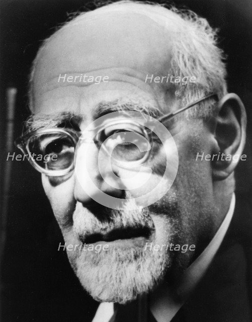 Leo Baeck (1873-1956), German rabbi and religious thinker. Artist: Unknown