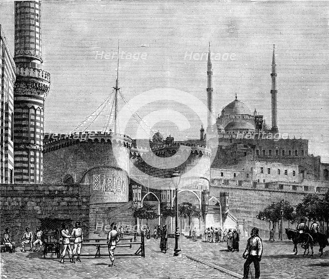 The Citadel, Cairo, Egypt, 1900. Artist: Unknown