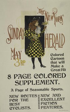 The New York Sunday herald. May 3rd, c1893 - 1897. Creator: Unknown.