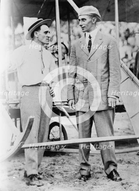 Leo Stevens & Harry Atwood, between c1910 and c1915. Creator: Bain News Service.
