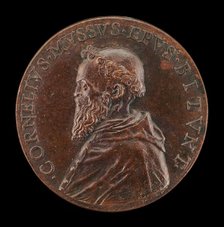 Cornelio Musso, 1511-1574, Franciscan Monk and Bishop of Bitonto 1547 [obverse], mid 16th cent. Creator: Unknown.