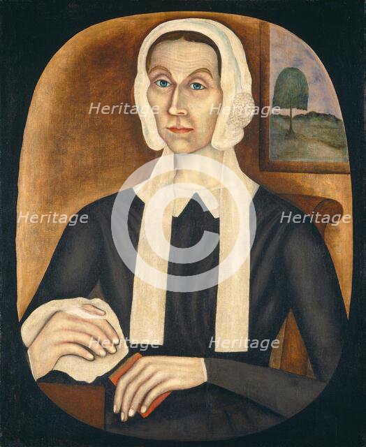 Portrait of a Woman, c. 1845. Creator: Thomas Skynner.