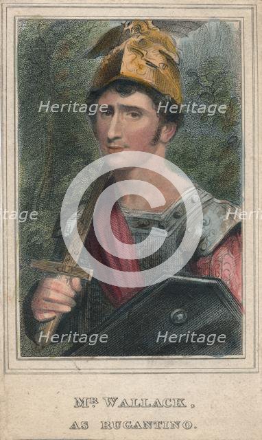 'Mr Wallack, as Rugantino', c1820.  Creator: Thomas Wright.