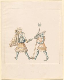 Freydal, The Book of Jousts and Tournament of Emperor Maximilian I: Combats...Plate 144, c515. Creator: Unknown.