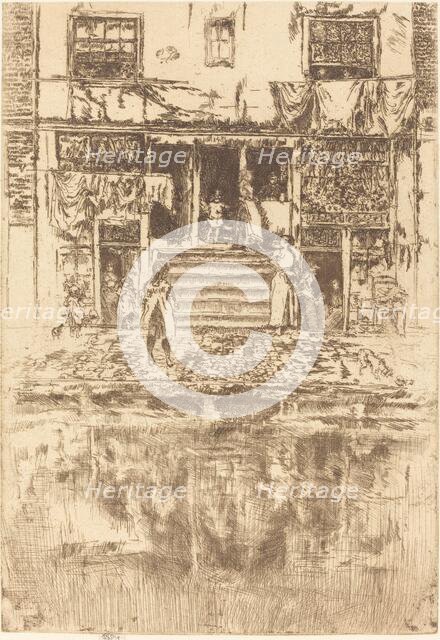 Steps, Amsterdam, 1889. Creator: James Abbott McNeill Whistler.