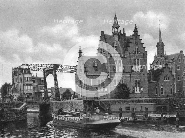Where Tsar Peter worked as a shipwright, Zaandam, Netherlands, c1934. Artist: Unknown
