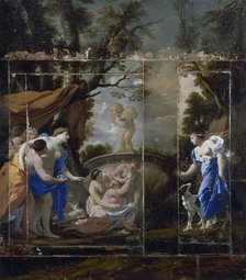 Diane découvrant la grossesse de Callisto, between 1635 and 1640. Creator: Michel Dorigny.